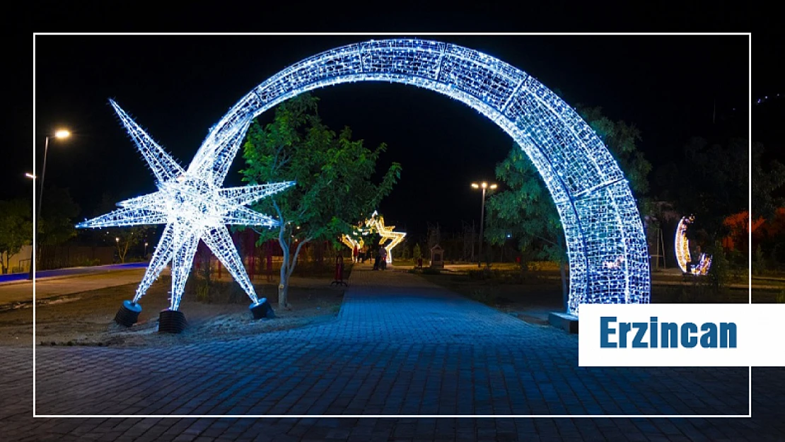 Erzincan'da Esentepe rekreasyon alanı bitmek üzere...