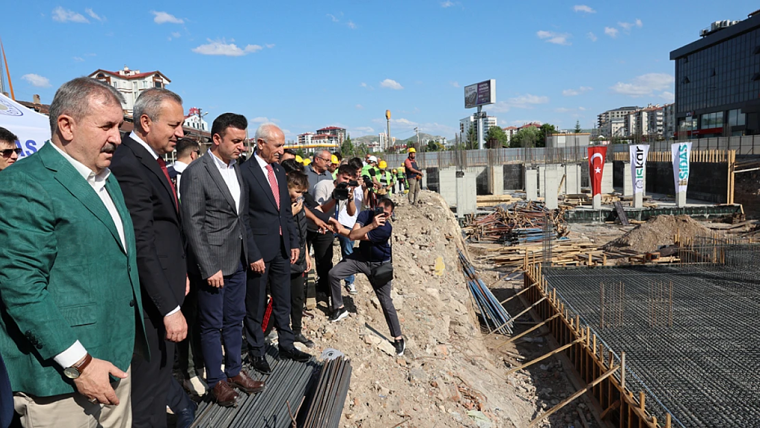 Eski Sanayi Bölgesi'nde 2. Etap Konut Projesinin Temeli Dualarla Atıldı