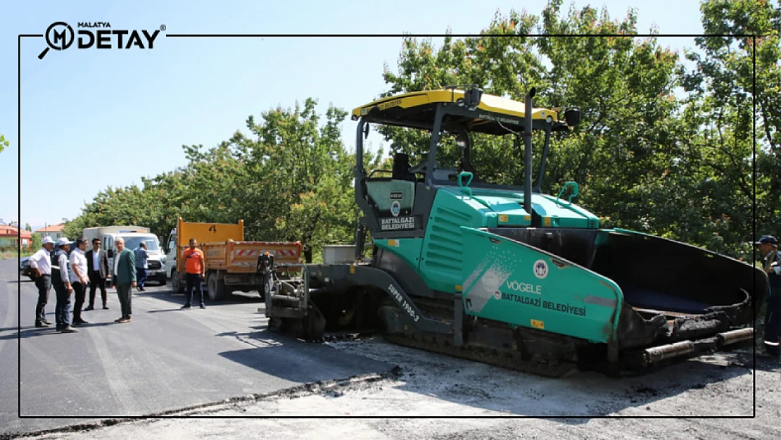 Güder: İlçe genelinde asfalt serimleri bu yıl bitecek