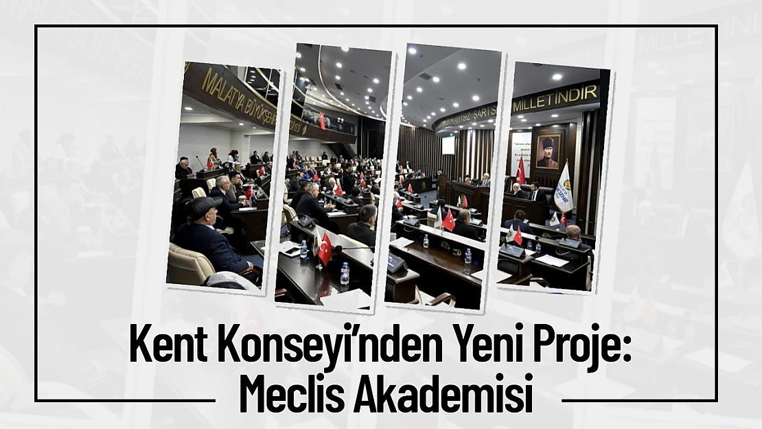 Kent Konseyi'nden Yeni Proje: Meclis Akademisi