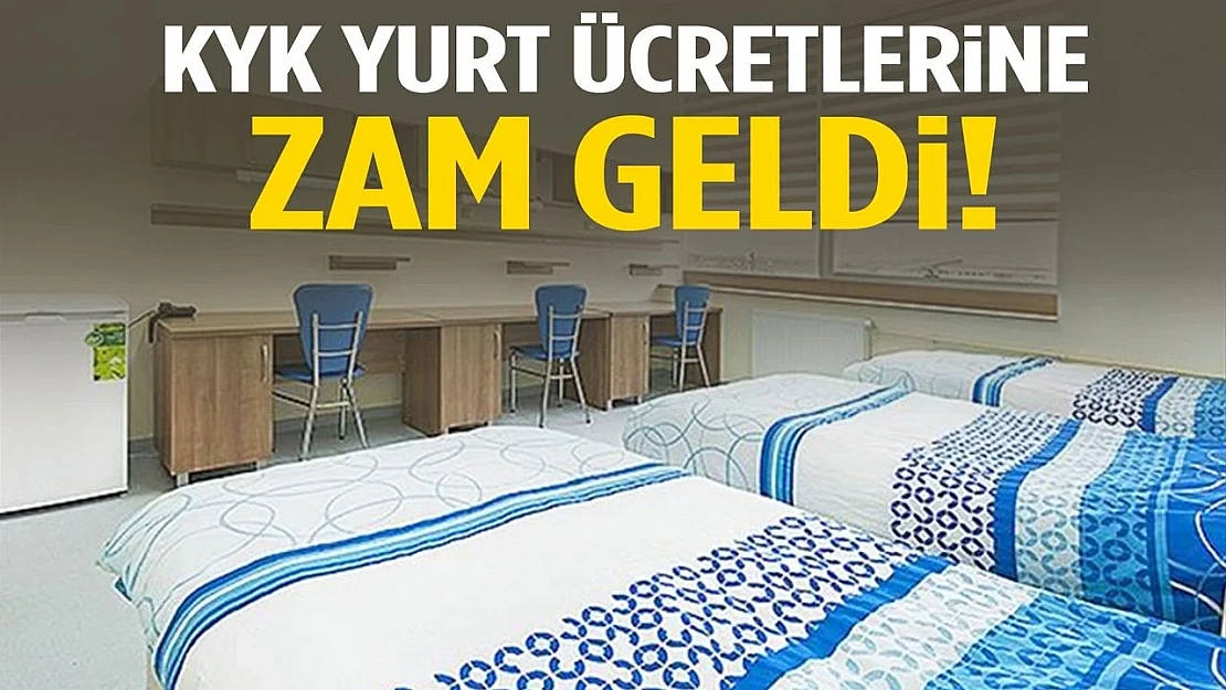 KYK yurt ücretlerine yüzde 40 zam
