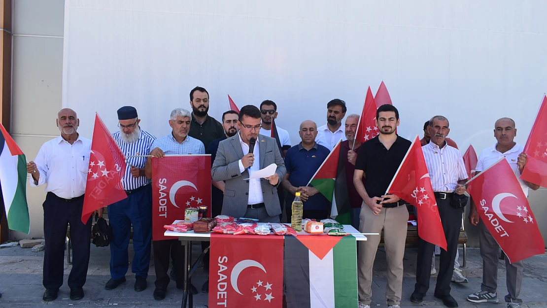 Malatya'da Gazze Tepkisi: 'Çocuklar Açken Belgesel Yetmez'
