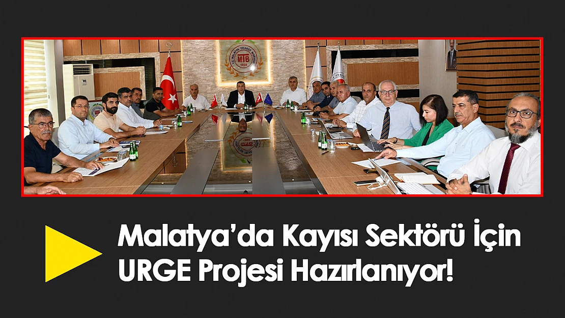 Malatya'da Kayısı Sektörü İçin URGE Projesi Hazırlanıyor!