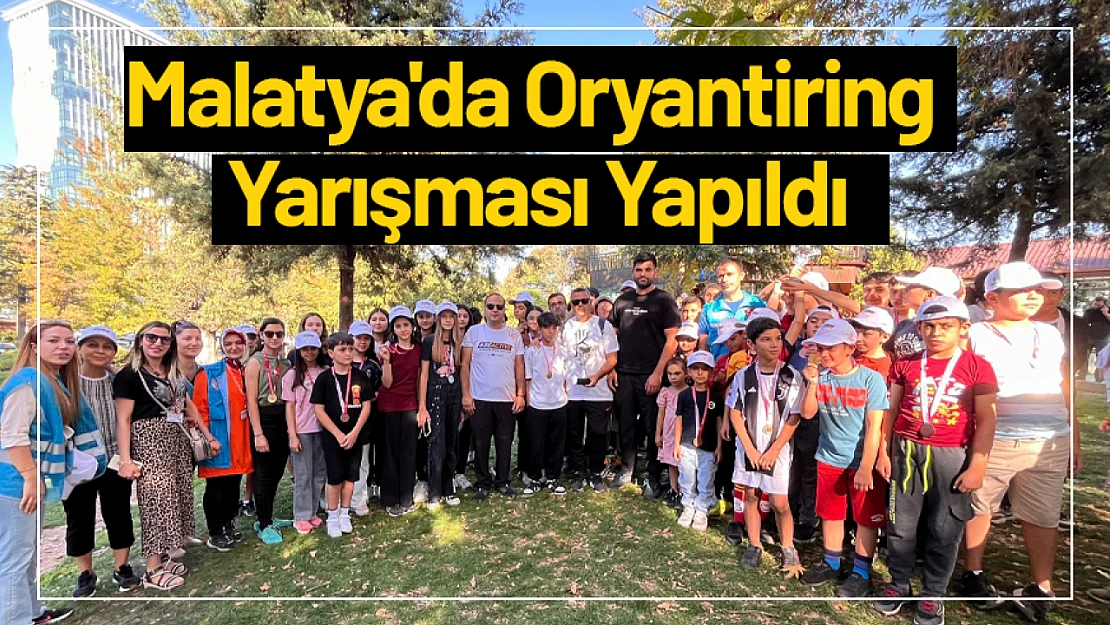 Malatya'da Oryantiring Yarışması Yapıldı...