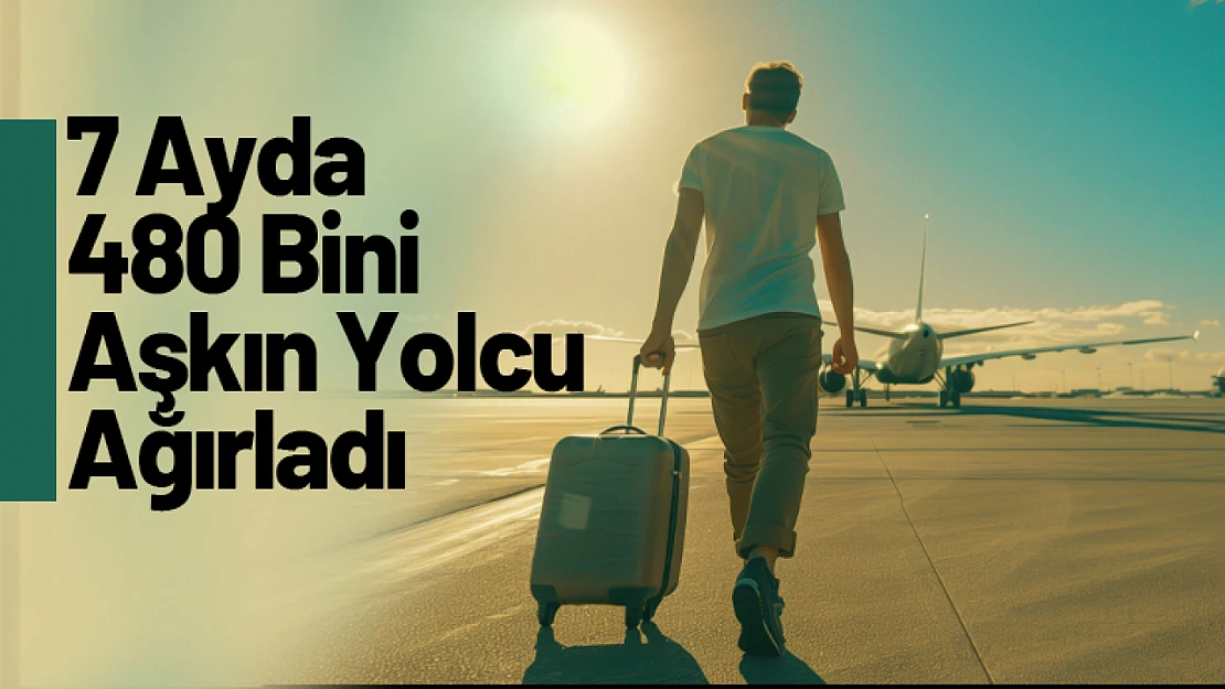 Malatya Havalimanı 7 Ayda 480 Bini Aşkın Yolcu Ağırladı