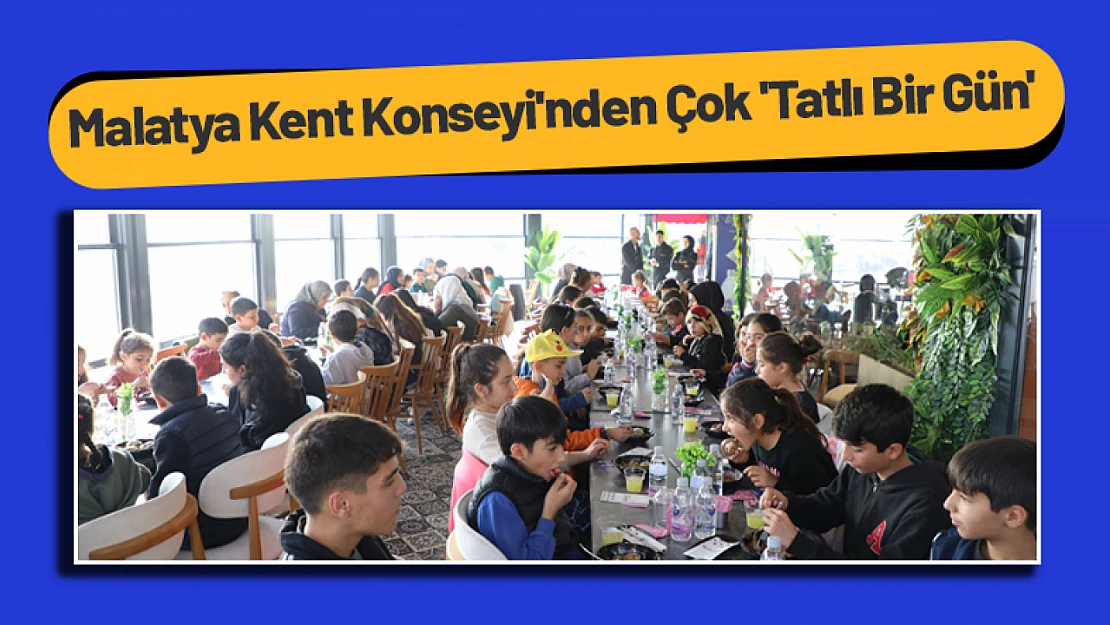 Malatya Kent Konseyi'nden Çok 'Tatlı Bir Gün'