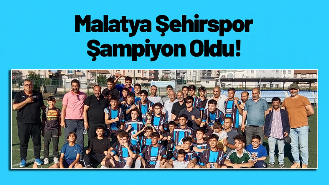 Malatya Şehirspor Şampiyon Oldu!