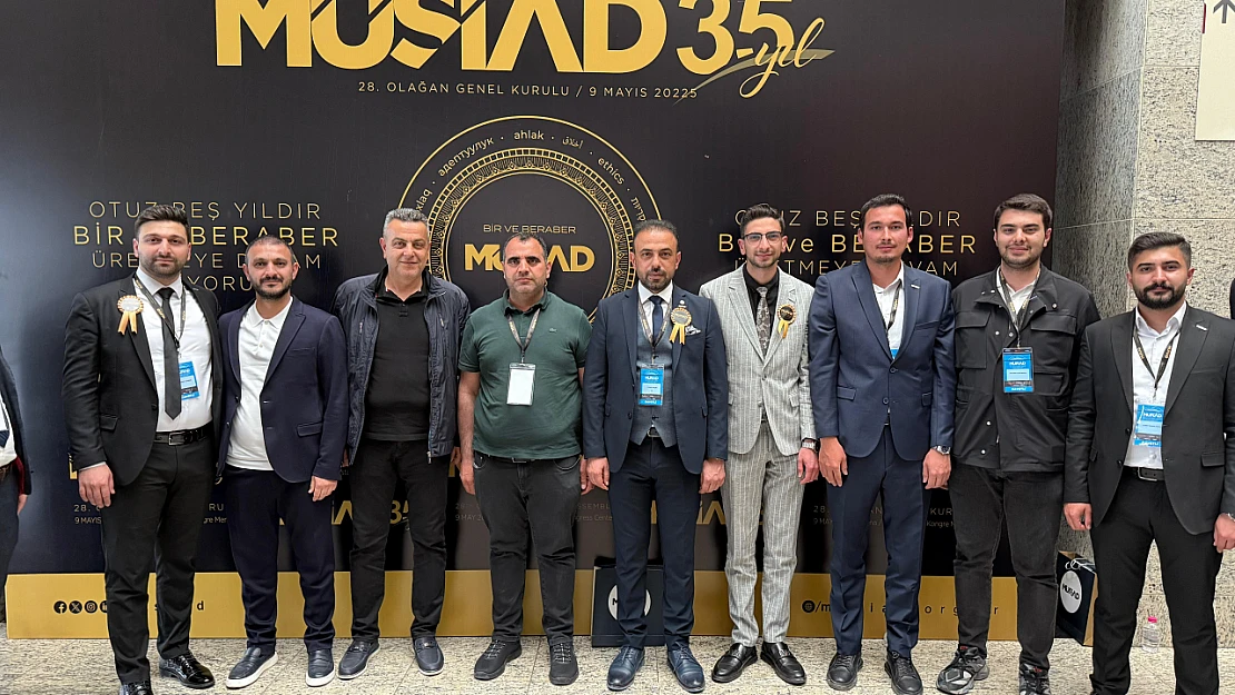 MÜSİAD Malatya Şubesi, Genel Kurul'da Güçlü Temsil Sergiledi