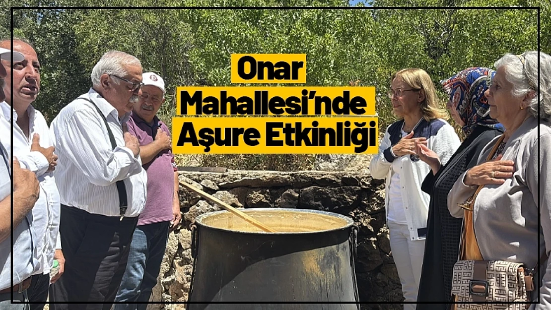 Onar Mahallesi'nde Aşure Etkinliği