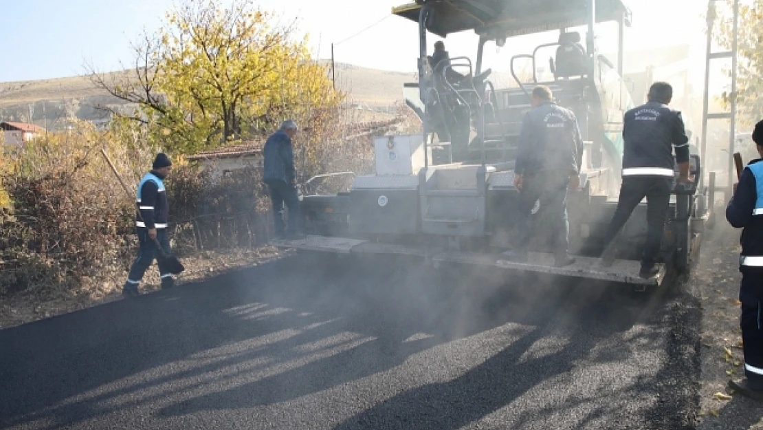 Orduzu Mahallesinde 2 Bin 400 Metrelik sıcak asfalt yapıldı