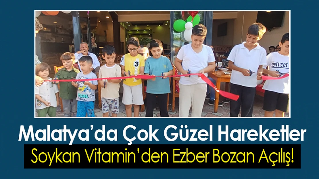 Soykan Vitamin'den Ezber Bozan Açılış!