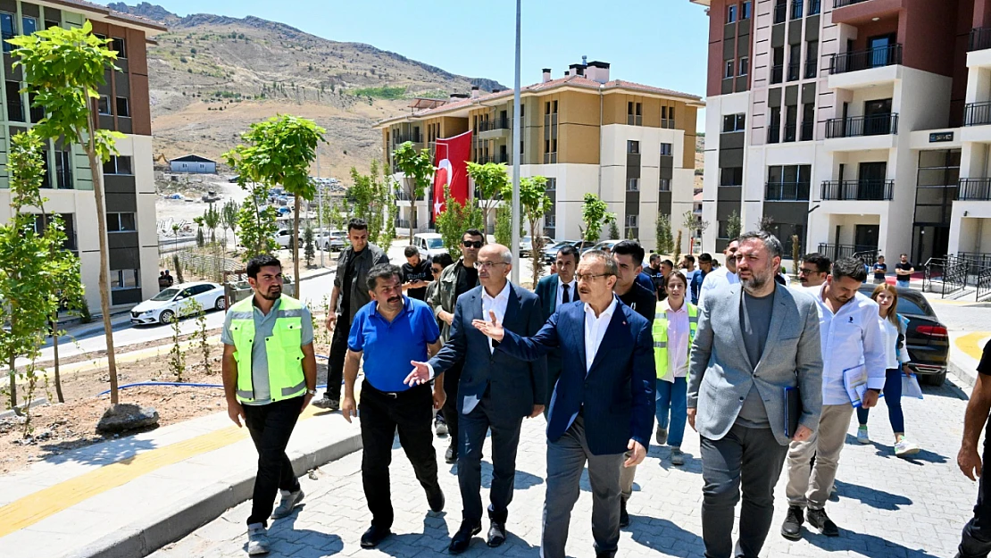 Vali Seddar Yavuz Rezerv Alan Bölgeleri, incelemelerde bulundu...