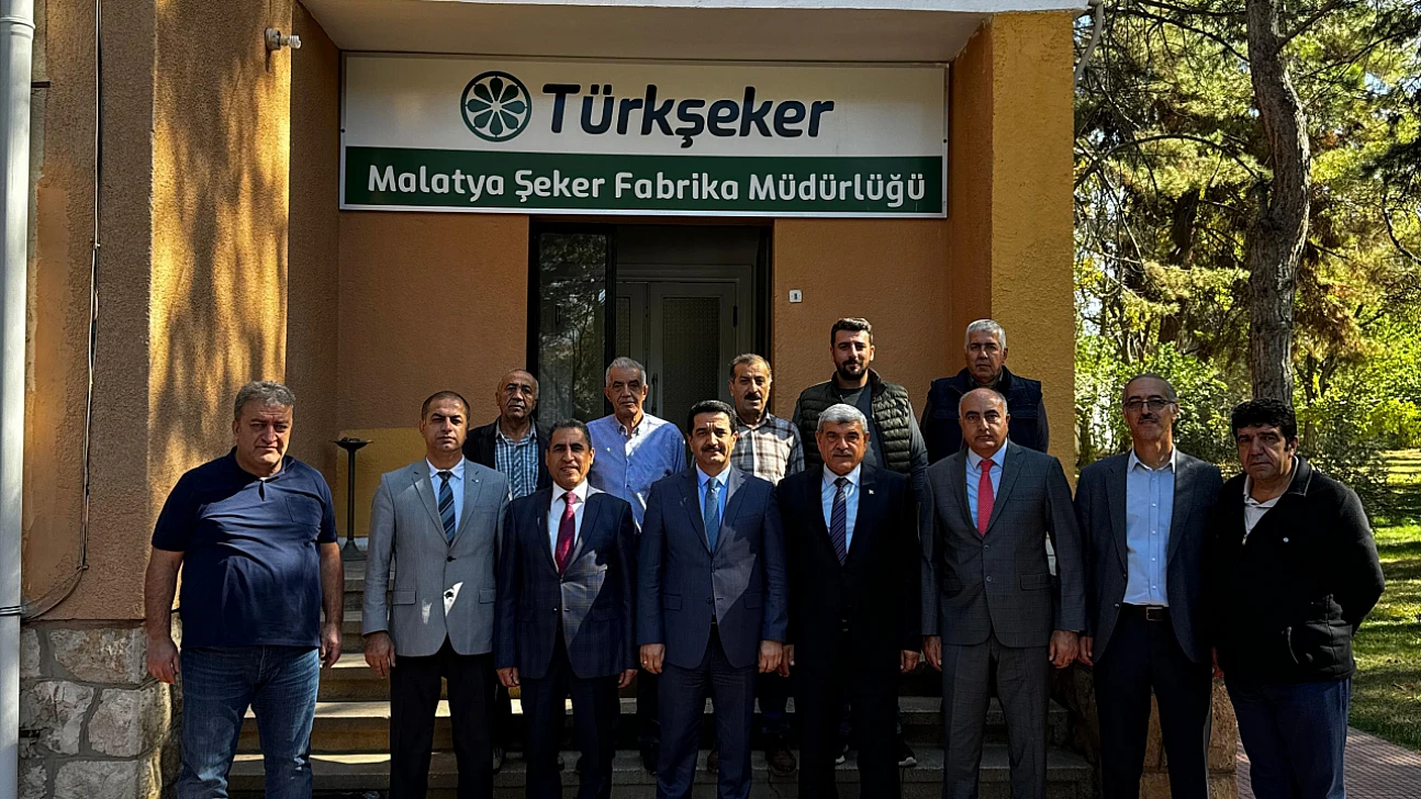 Malatya Şeker Fabrikası 70 Yıldır Üretiyor: Başkan Taşkın'dan Destek Mesajı