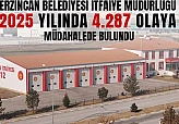2025 yılında 4 Bin 287 olaya müdahalede bulundu