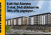 Malatya'da Eski Hal Alanın 3 otel, 348 dükkan ve 384 ofis yapılıyor...
