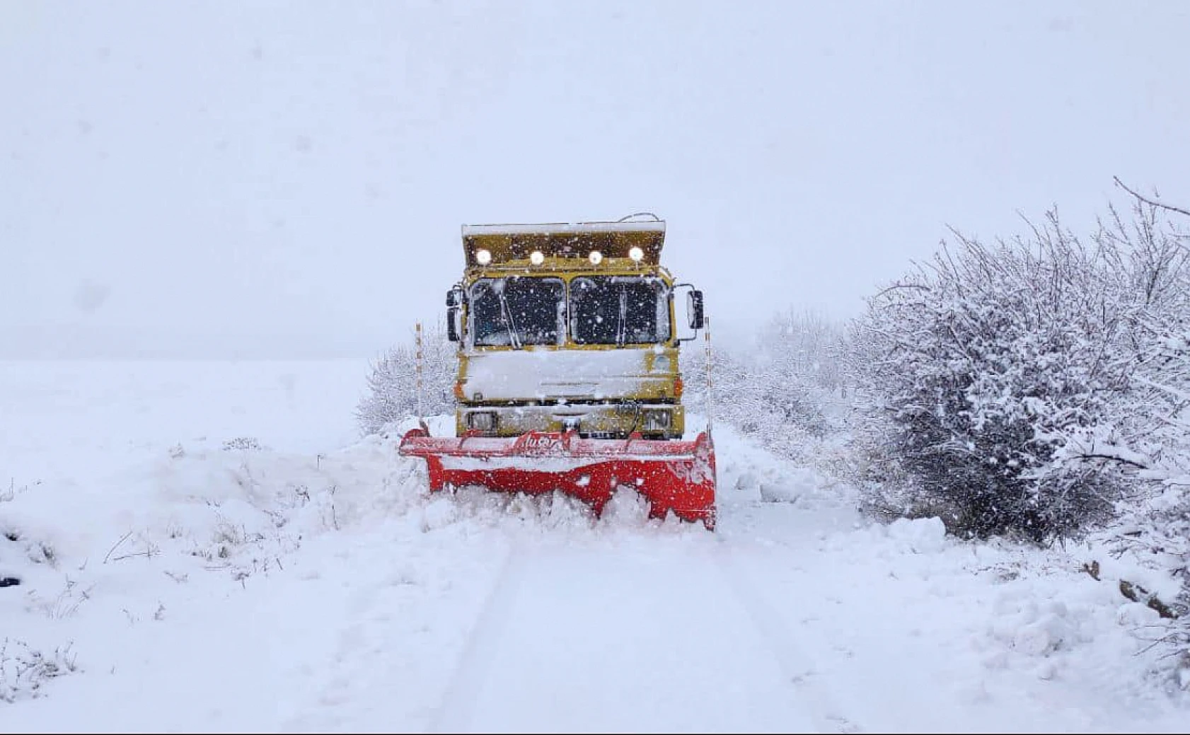 Malatya'da Kar yağışı