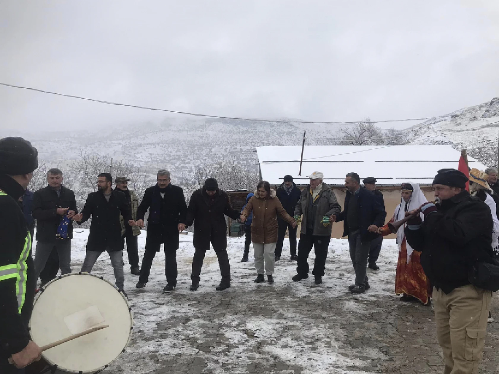 Malatya'da Kar yağışı