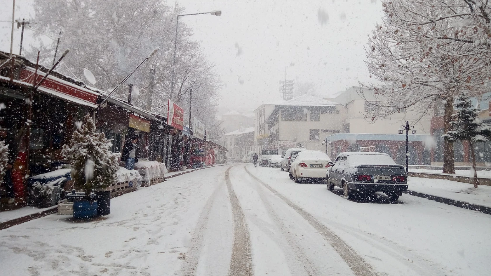 Malatya'da Kar yağışı
