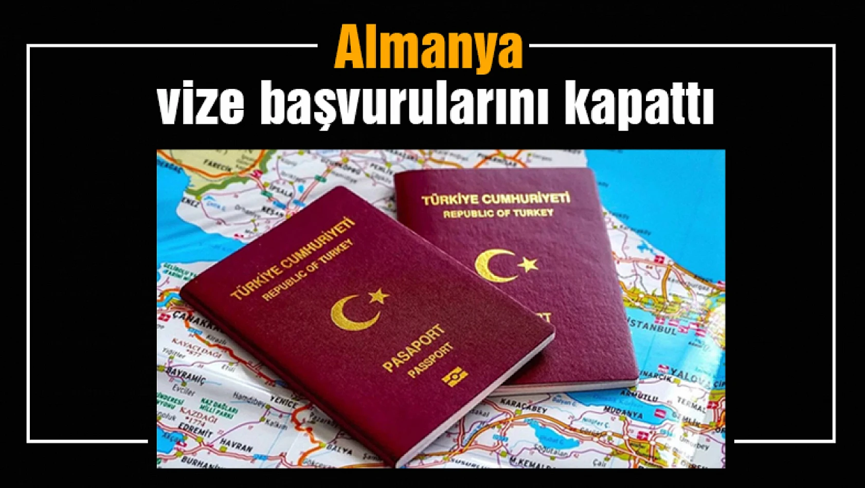 Almanya vize başvurularını kapattı...