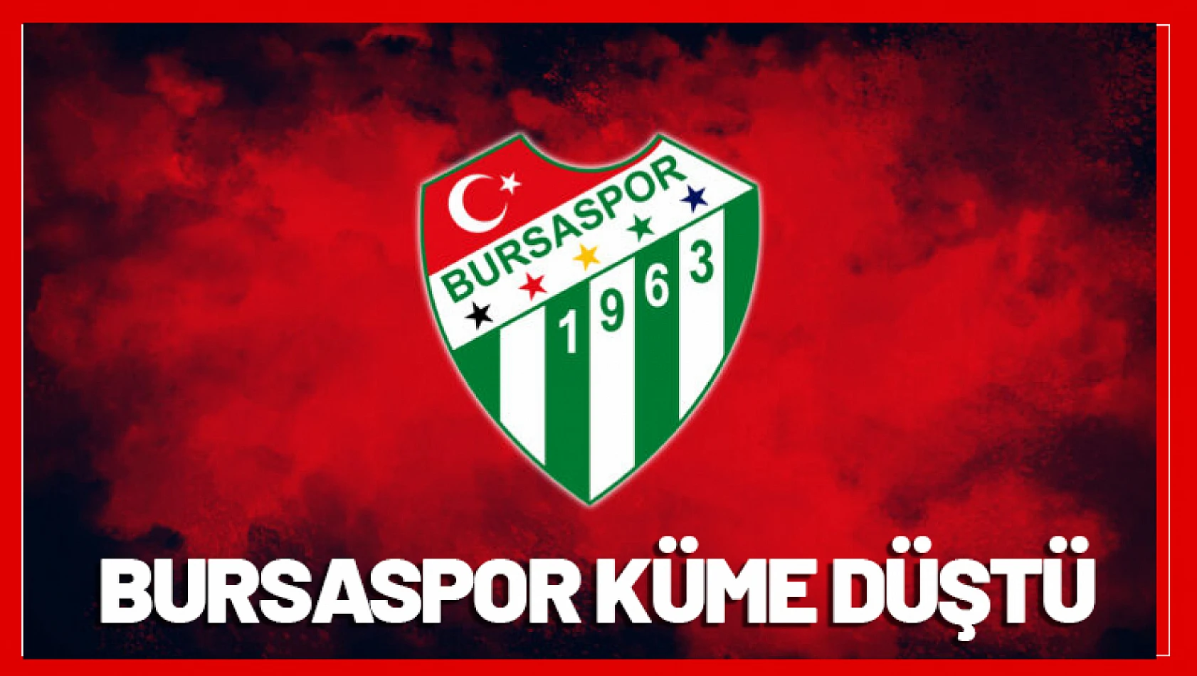 Bursaspor Küme Düştü...