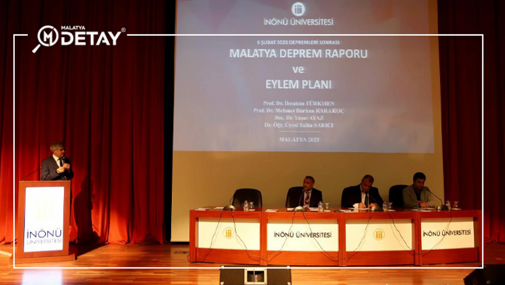 İnönü Üniversitesinde ''Malatya Deprem Raporu'' Paneli