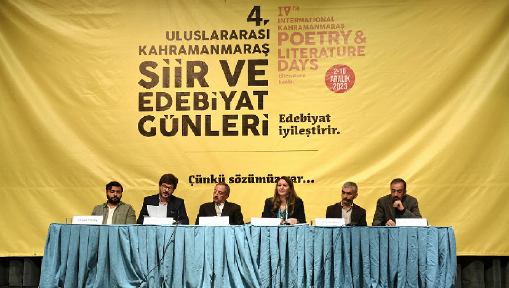 Şiir ve Edebiyat Günleri'nde 'Edebiyatın Kayıpları' Anıldı