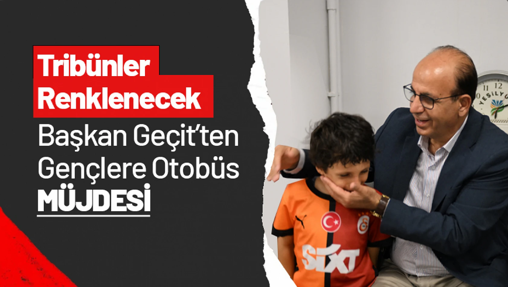 Tribünler Renklenecek: Başkan Geçit'ten Gençlere Otobüs Müjdesi