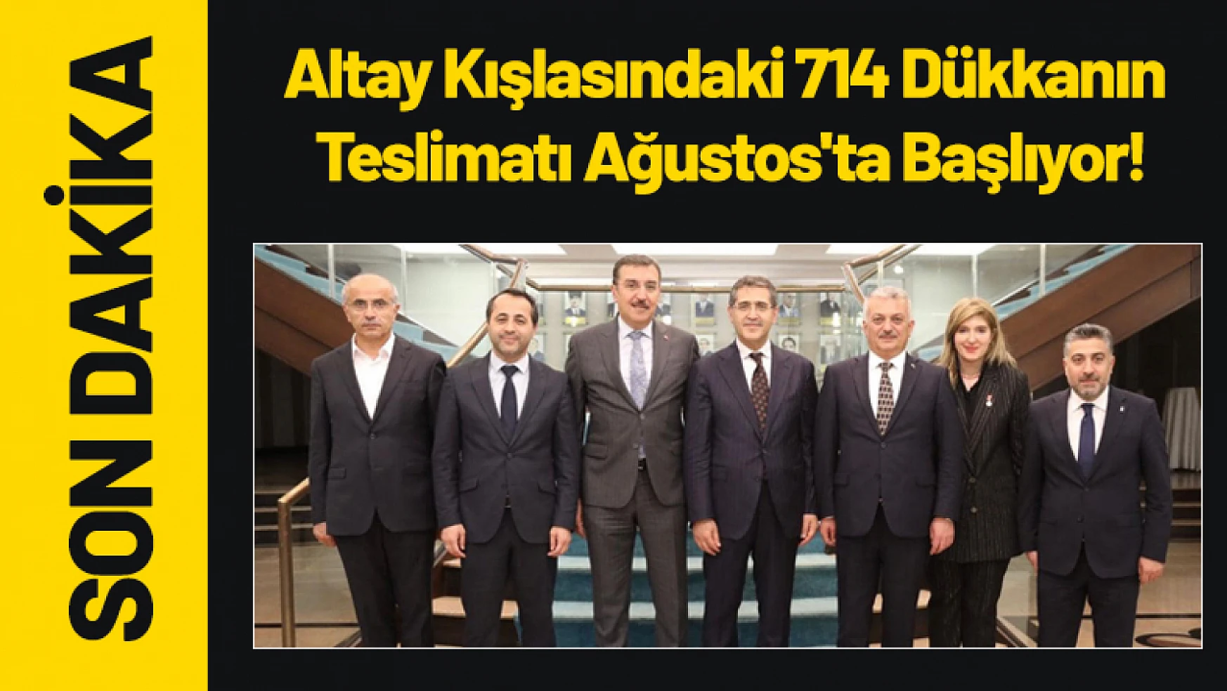 Altay Kışlasındaki 714 Dükkanın Teslimatı Ağustos'ta Başlıyor!