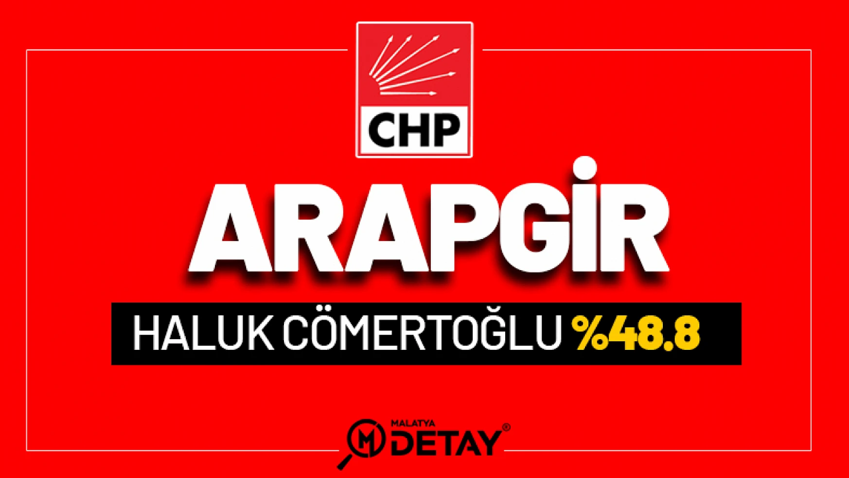 Arapgir'i Yine CHP Kazandı