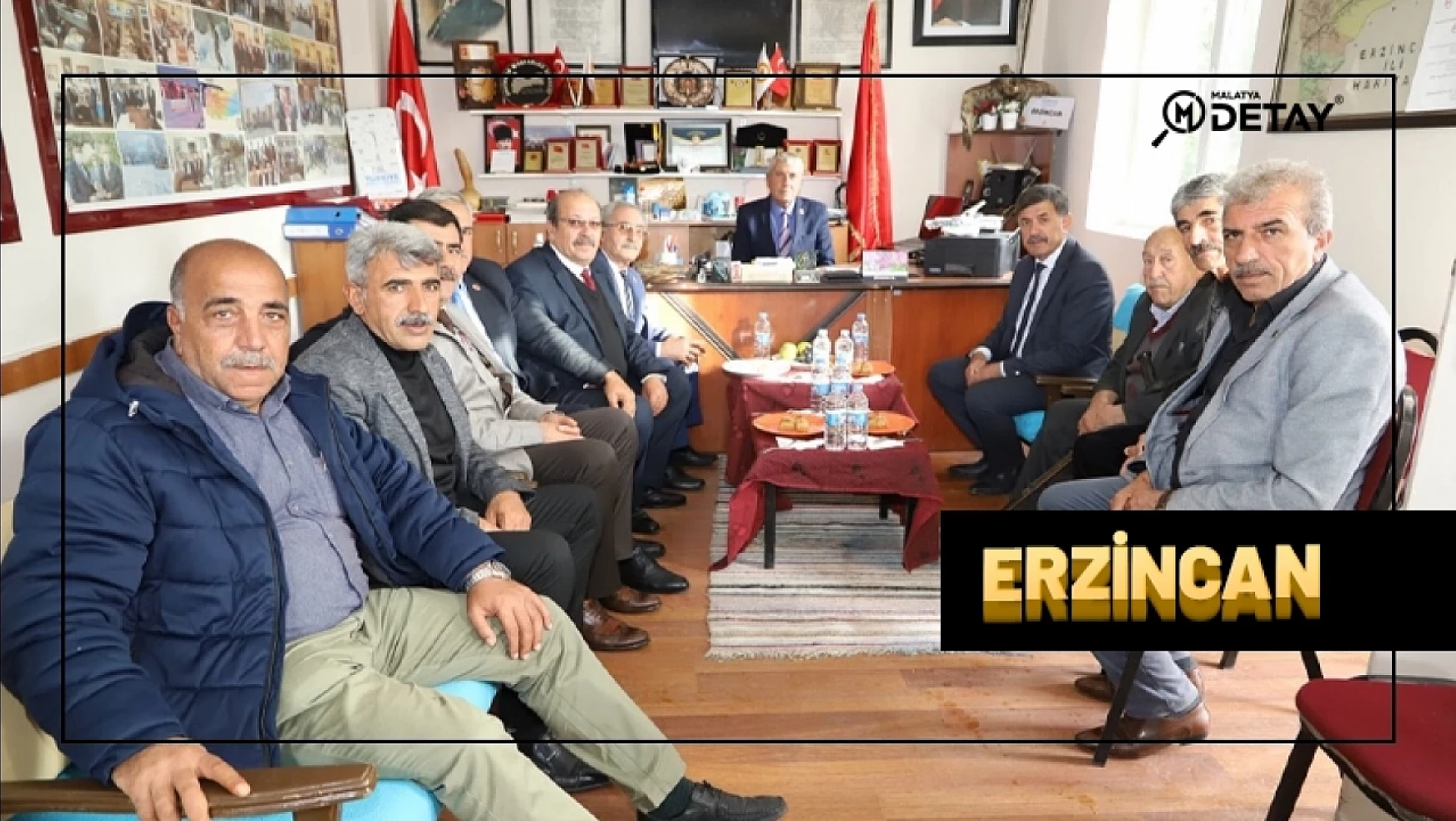Erzincan Belediye Başkanı Muhtarları ziyaret etti...
