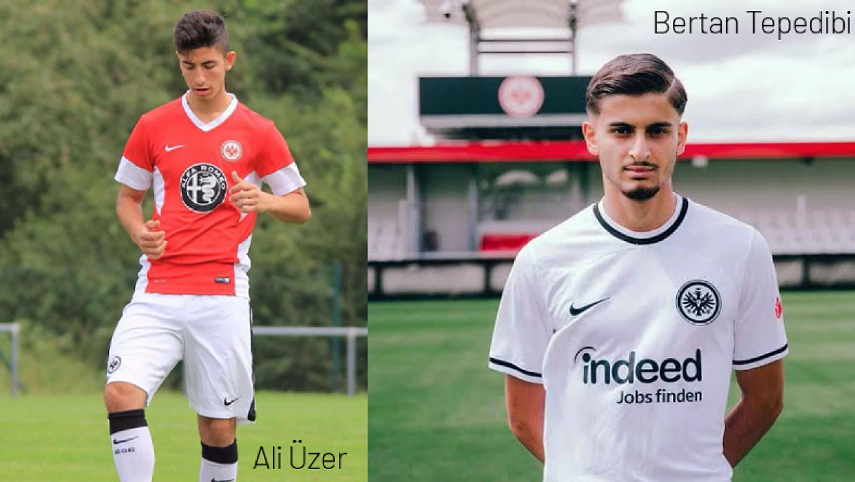 Eintracht Frankfurt'ta fora giyen sol bek Bertan Tepedibi Arguvanspor'da