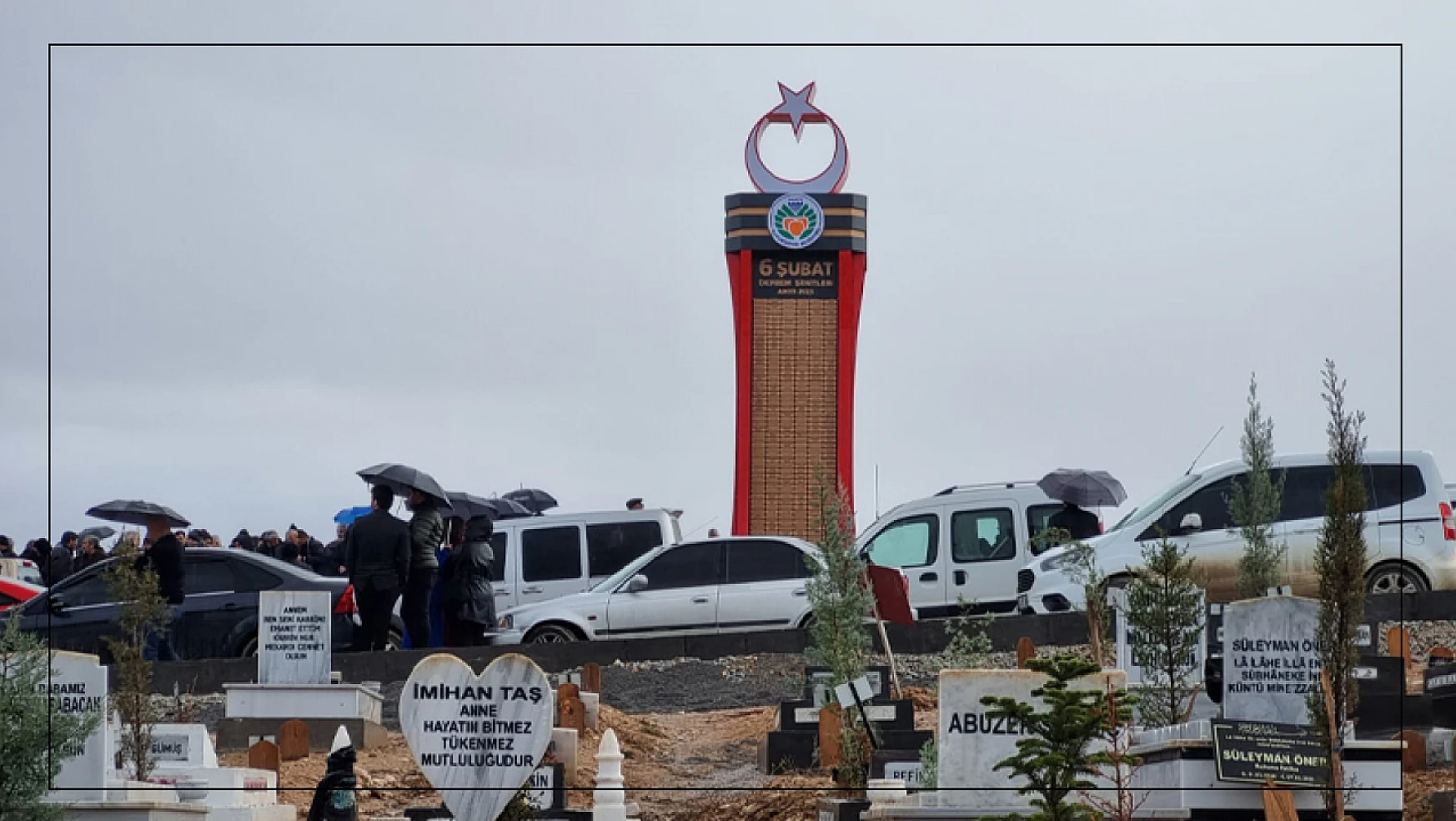 Malatya'ya 'Deprem Şehitleri' Anıtı Yapıldı...