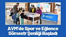 AVM'de Spor ve Eğlence: Sömestr Şenliği Başladı