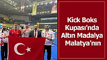 Kick Boks Kupası'nda Altın Madalya Malatya'nın