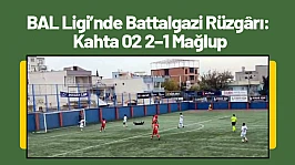BAL Ligi'nde Battalgazi Rüzgârı: Kahta 02 2–1 Mağlup