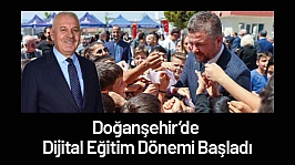 Doğanşehir'de Dijital Eğitim Dönemi Başladı
