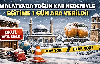 12 Ocak'ta Eğitime 1 Gün Ara verildi
