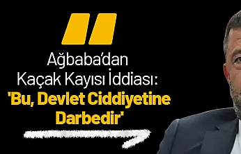 Ağbaba'dan Kaçak Kayısı İddiası: 'Bu, Devlet Ciddiyetine Darbedir'