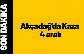 Akçadağ'da Trafik Kazası: 4 Kişi Yaralandı