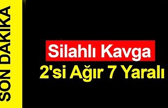 Battalgazi'de Silahlı ve Bıçaklı Kavga: 2'si Ağır 7 Kişi Yaralandı.
