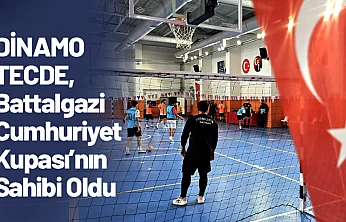 Dinamo Tecde, Battalgazi Cumhuriyet Kupası'nın Sahibi Oldu