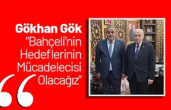 Gökhan Gök: 'Bahçeli'nin Hedeflerinin Mücadelecisi Olacağız'