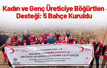 Kadın ve Genç Üreticiye Böğürtlen Desteği: 5 Bahçe Kuruldu