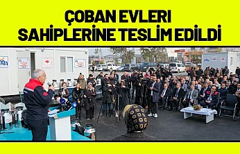 Malatya'da Çoban Evleri Sahiplerine Teslim Edildi.
