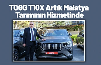 TOGG T10X Artık Malatya Tarımının Hizmetinde