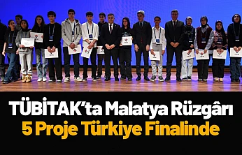 TÜBİTAK'ta Malatya Rüzgârı: 5 Proje Türkiye Finalinde