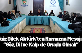Vaiz Dilek Aktürk'ten Ramazan Mesajı: 'Göz, Dil ve Kalp de Oruçlu Olmalı'