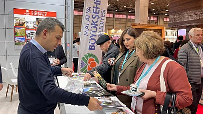 İstanbul'daki EMITT Fuarı'nda Malatya Rüzgârı