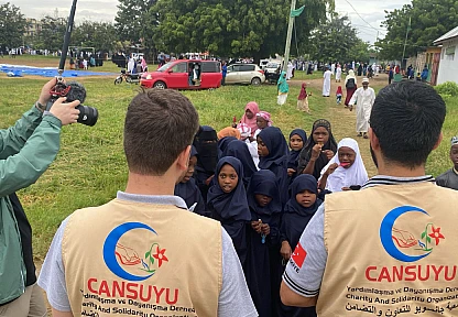 Et Girmeyen Evler Bayram Sevincini Cansuyu ile Yaşadı