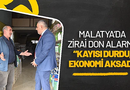 Malatya'da Zirai Don Alarmı: 'Kayısı Durdu, Ekonomi Aksadı'